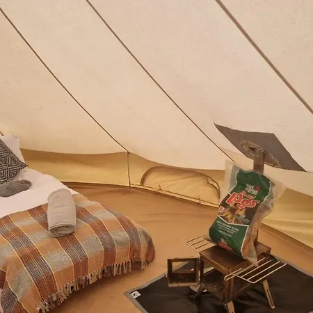 Luxury tent Dob Coppice Bell Tents High Newton