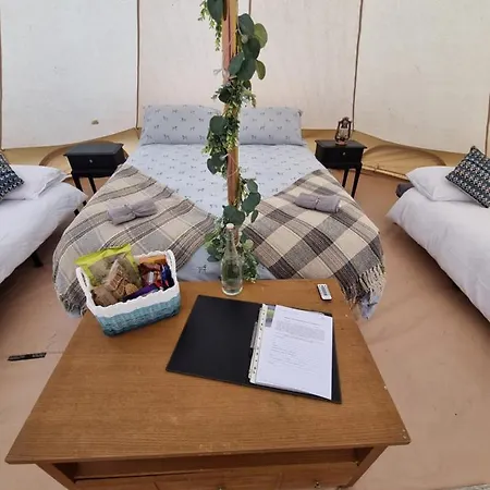 خيمة فخمة Dob Coppice Bell Tents High Newton